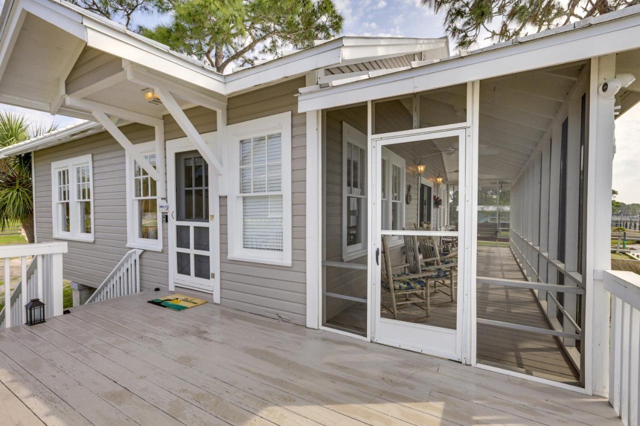 Waterfront Ochlockonee Bay Cottage With Views! Panacea Exteriér fotografie